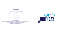 Load image into Gallery viewer, December Birthday - Birthday Card
