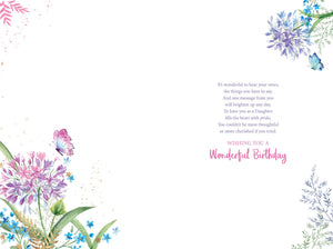 Daughter Birthday Card - Daughter Birthday Cards