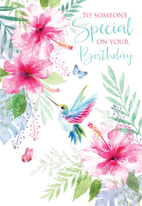 Someone Special Birthday Card - Greeting Card