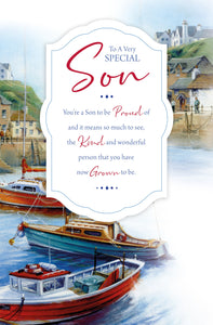 Son Birthday Card - Greeting Card