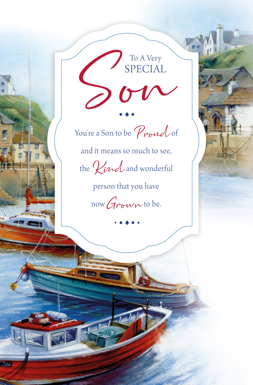 Son Birthday Card - Greeting Card