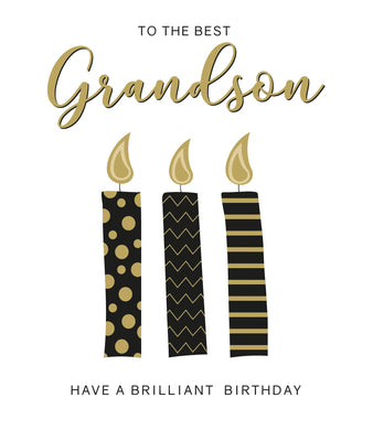 Grandson Birthday Card - Greeting Cards