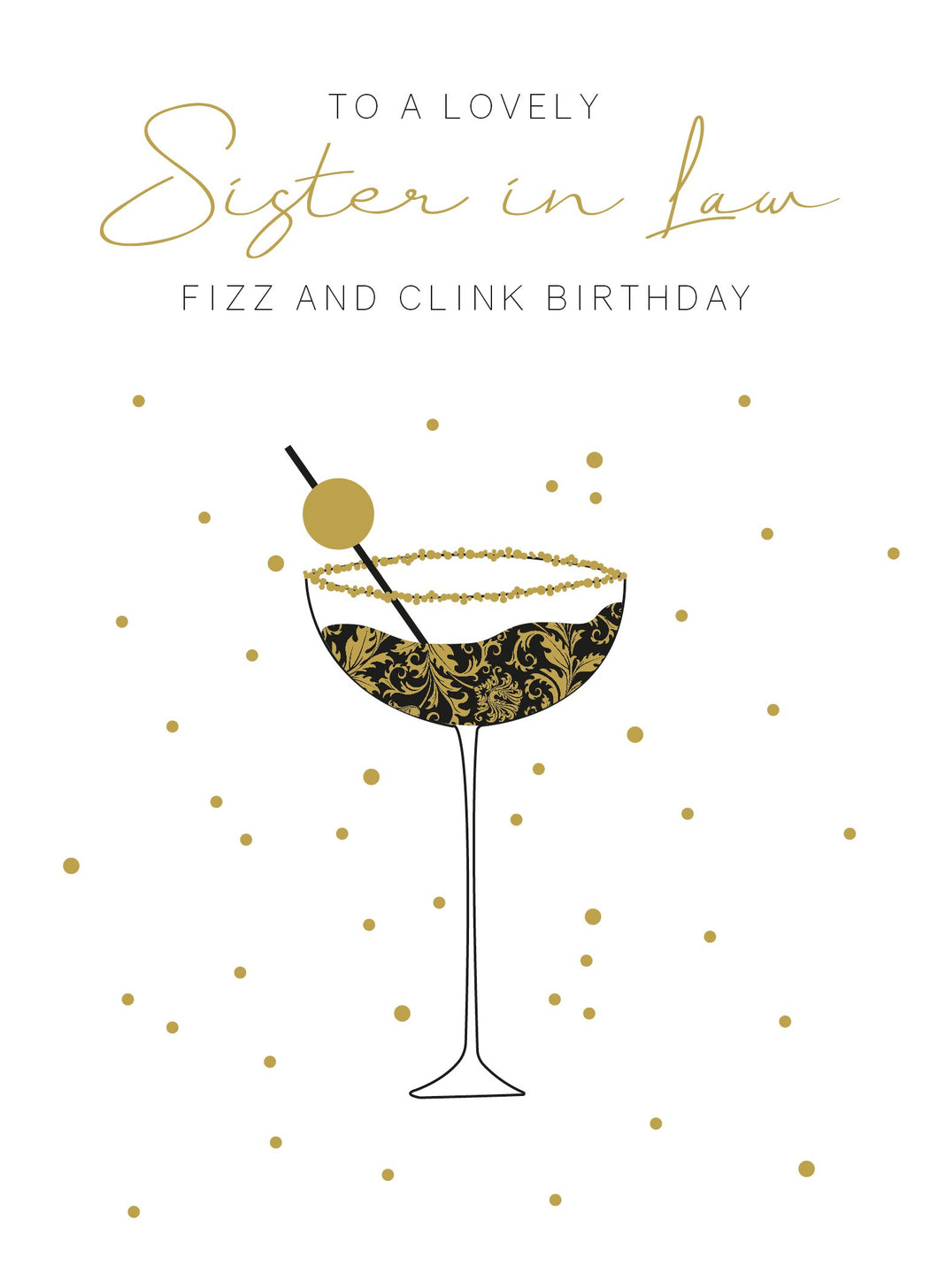 Sister in Law Birthday Card - Greeting Card