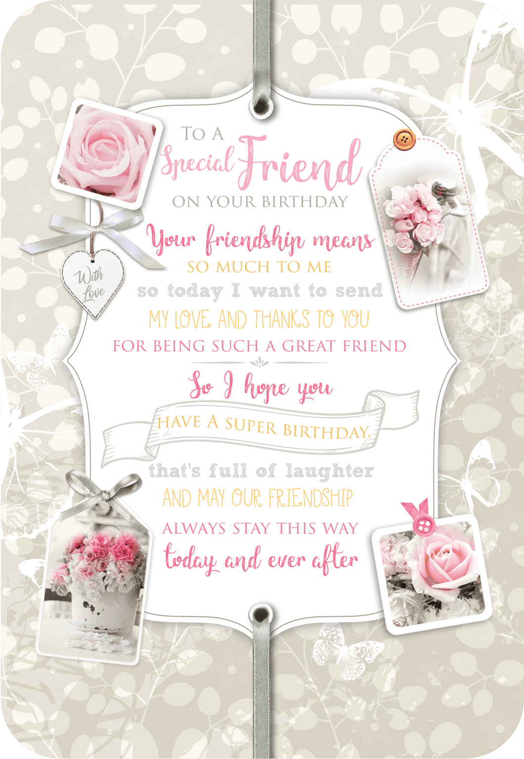 Friend Birthday Card - Birthday Card