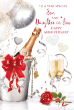 Load image into Gallery viewer, Son and Daughter in Law Anniversary - Anniversary Cards
