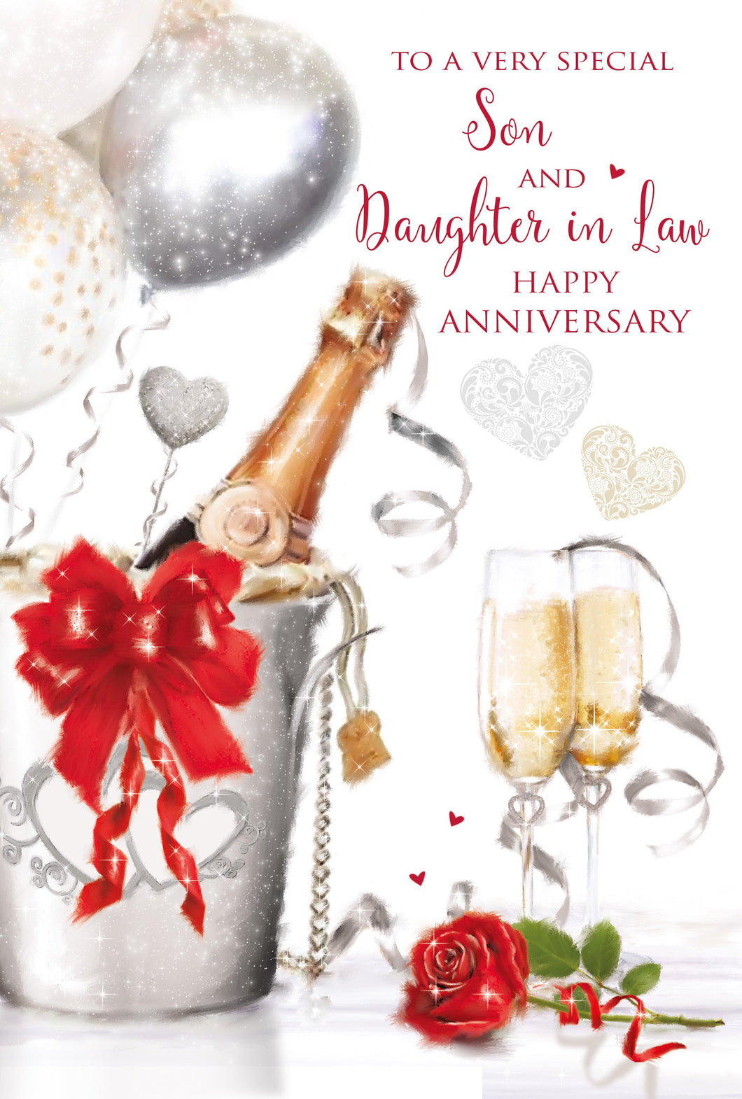Son and Daughter in Law Anniversary - Anniversary Cards