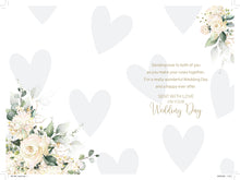Load image into Gallery viewer, Son and his Wife Wedding Day - Wedding Day Card
