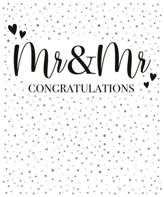 Wedding Day Mr & Mr - Wedding Day Card
