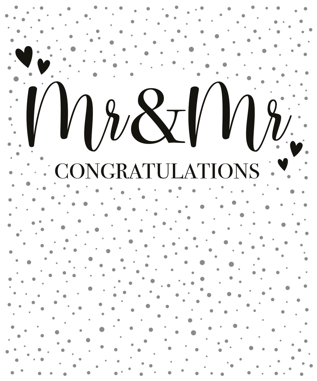 Wedding Day Mr & Mr - Wedding Day Card