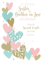 Load image into Gallery viewer, Sister &amp; Brother in Law Anniversary - Anniversary Card
