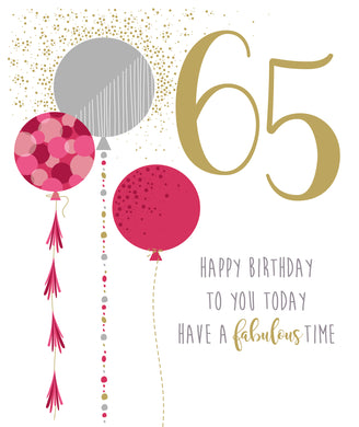 65th Birthday - Birthday Cards