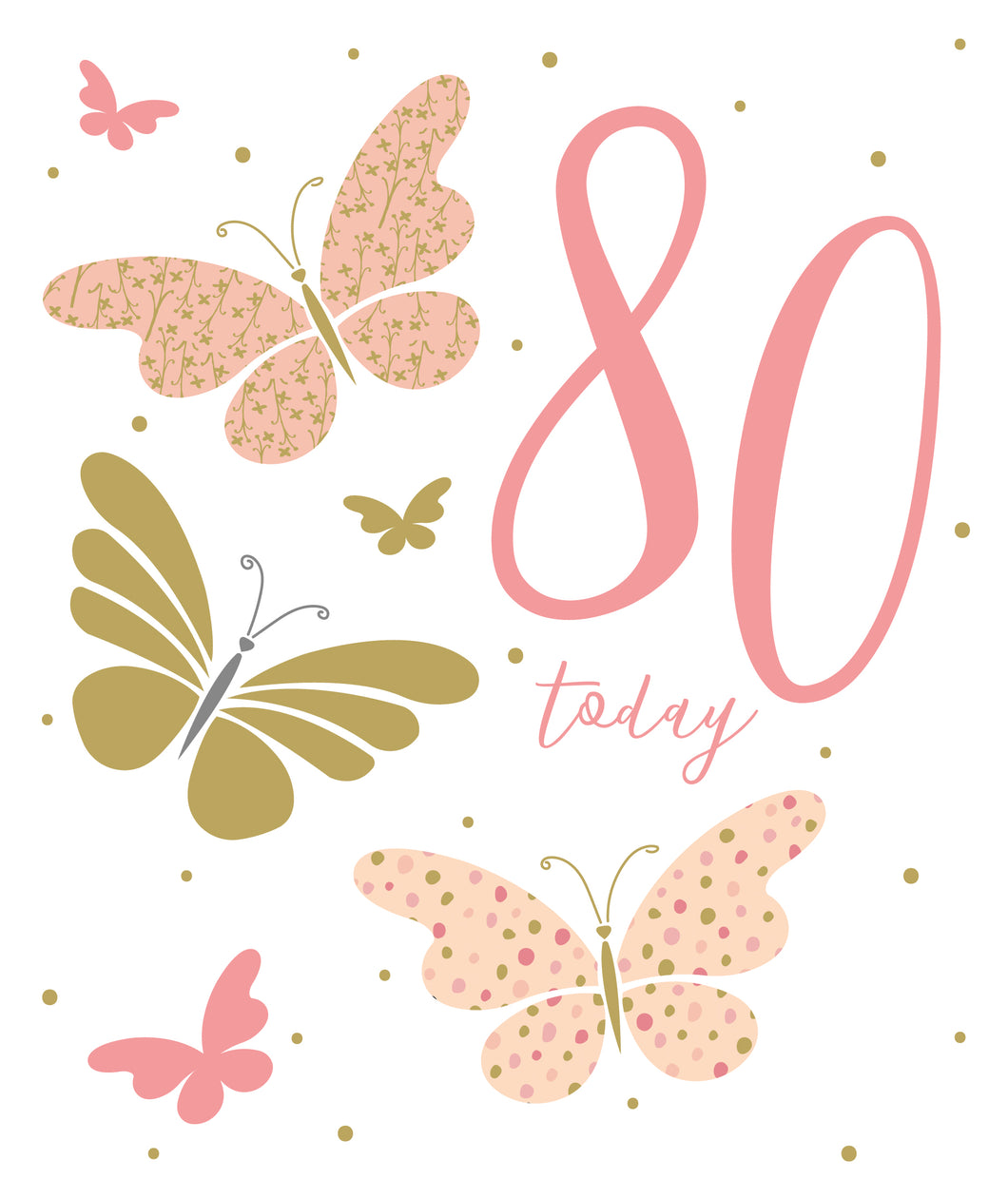 80th Birthday - Birthday Cards