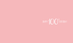 100th Birthday - Birthday Cards