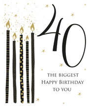 Load image into Gallery viewer, 40th Birthday - Birthday Cards
