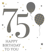 Load image into Gallery viewer, 75th Birthday - Birthday Cards
