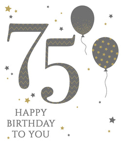 75th Birthday - Birthday Cards