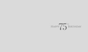 75th Birthday - Birthday Cards