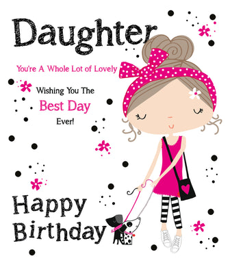 Daughter Birthday Card - Daughter Birthday Cards