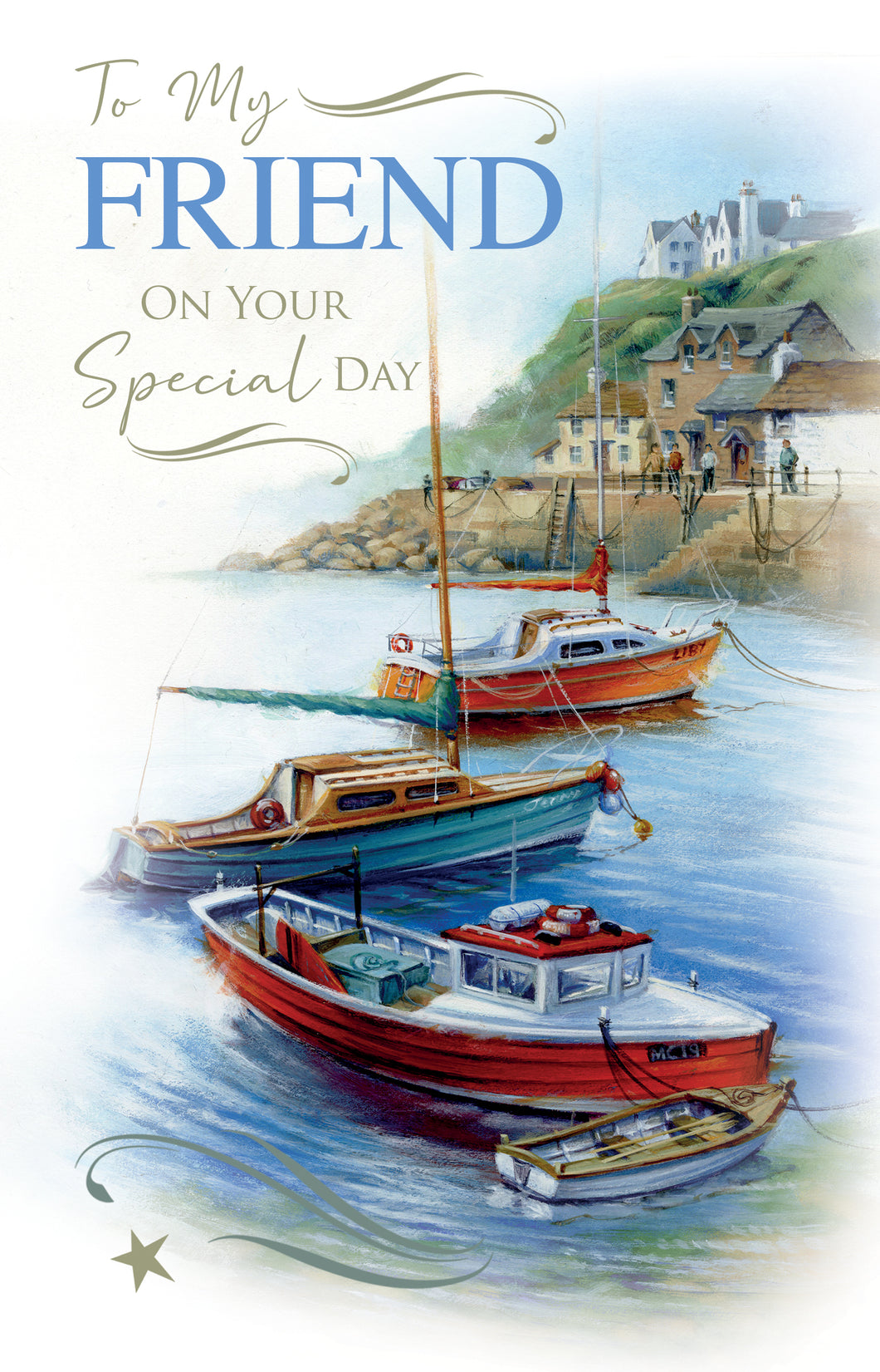 Friend Birthday Card - Birthday Card