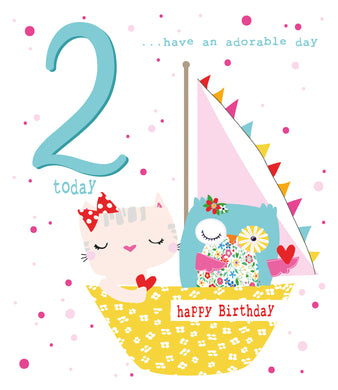 2nd Birthday - Birthday Cards