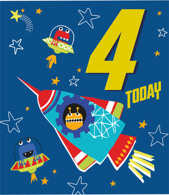 4th Birthday - Birthday Cards