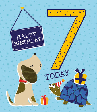 7th Birthday - Birthday Cards