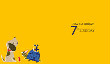 Load image into Gallery viewer, 7th Birthday - Birthday Cards
