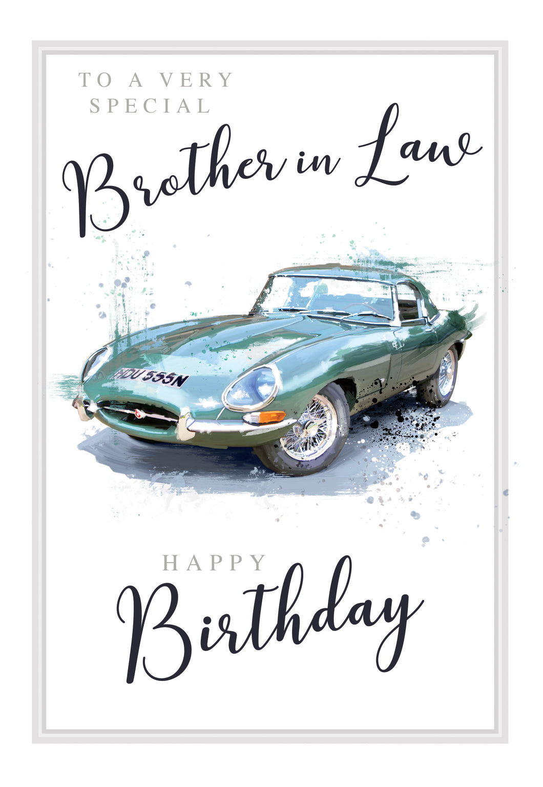 Brother in Law Birthday Card - Birthday Card