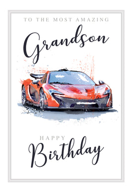 Grandson Birthday Card - Greeting Cards