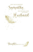 Load image into Gallery viewer, Loss of Husband - Sympathy Cards
