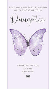 Loss of Daughter - Sympathy Cards