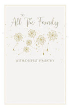 Load image into Gallery viewer, To all the Family - Sympathy Card
