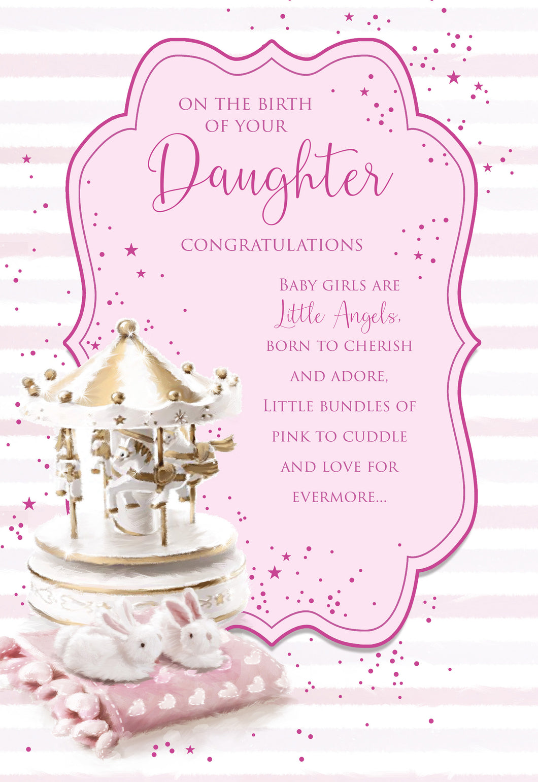 Birth of Your Daughter - New Baby Card
