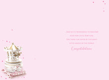 Load image into Gallery viewer, Birth of Your Daughter - New Baby Card
