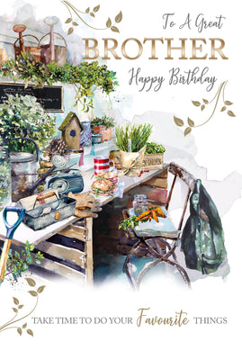 Brother Birthday Card - Birthday Card