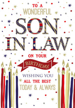 Load image into Gallery viewer, Son in Law Birthday Card - Greeting Card
