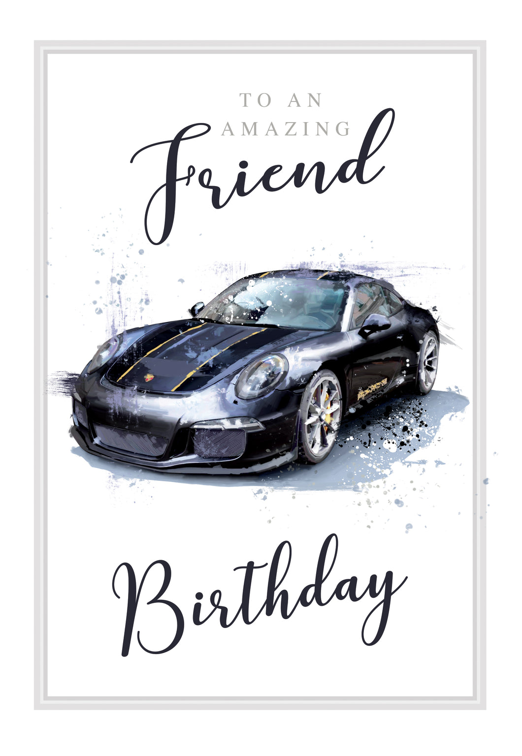 Friend Birthday Card - Birthday Card