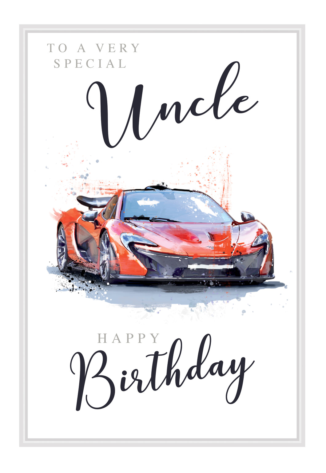 Uncle Birthday Card - Birthday Card