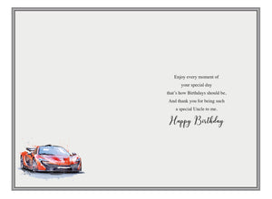 Uncle Birthday Card - Birthday Card