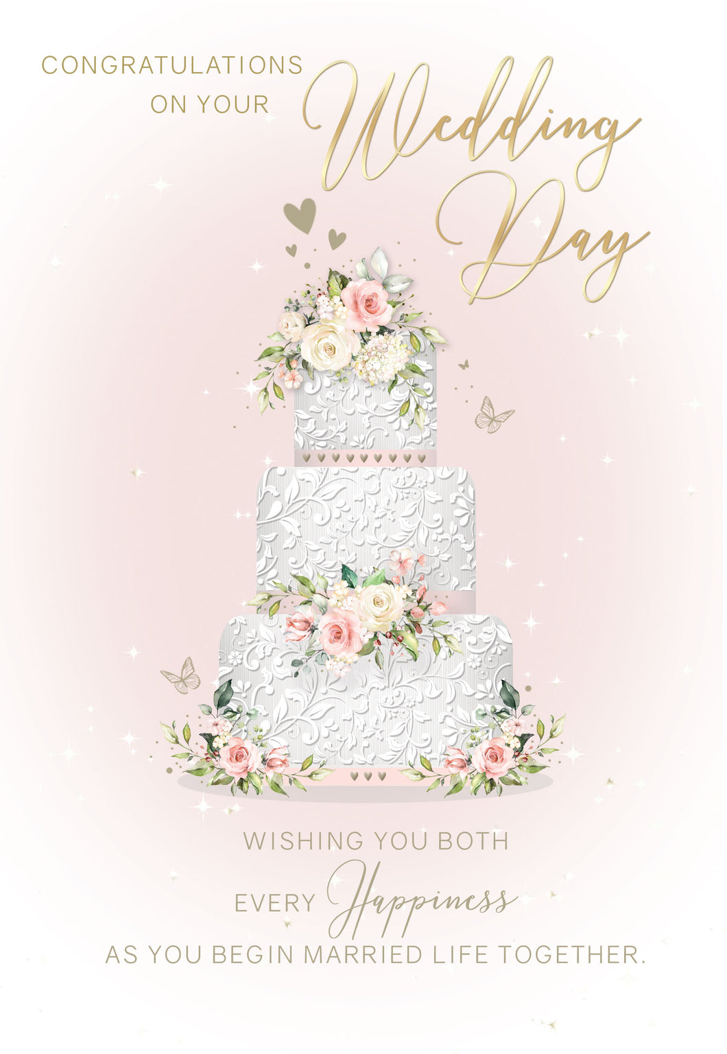 Special Couple Wedding Day - Wedding Day Card