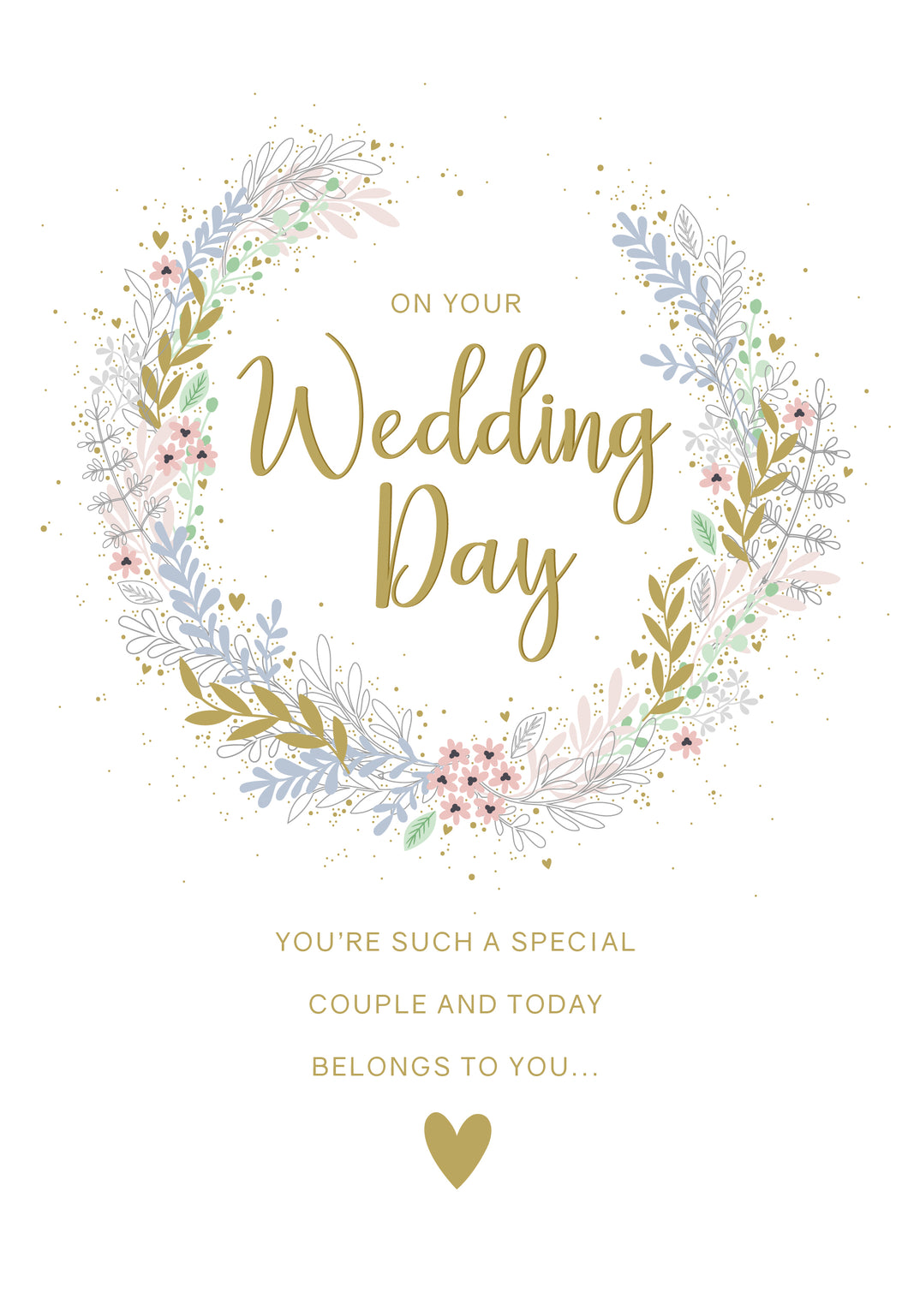 On Your Wedding Day - Wedding Day Card