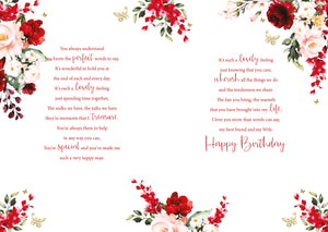 Wife Birthday Card