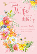 Load image into Gallery viewer, Wife Birthday Card
