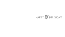 Load image into Gallery viewer, 10th Birthday
