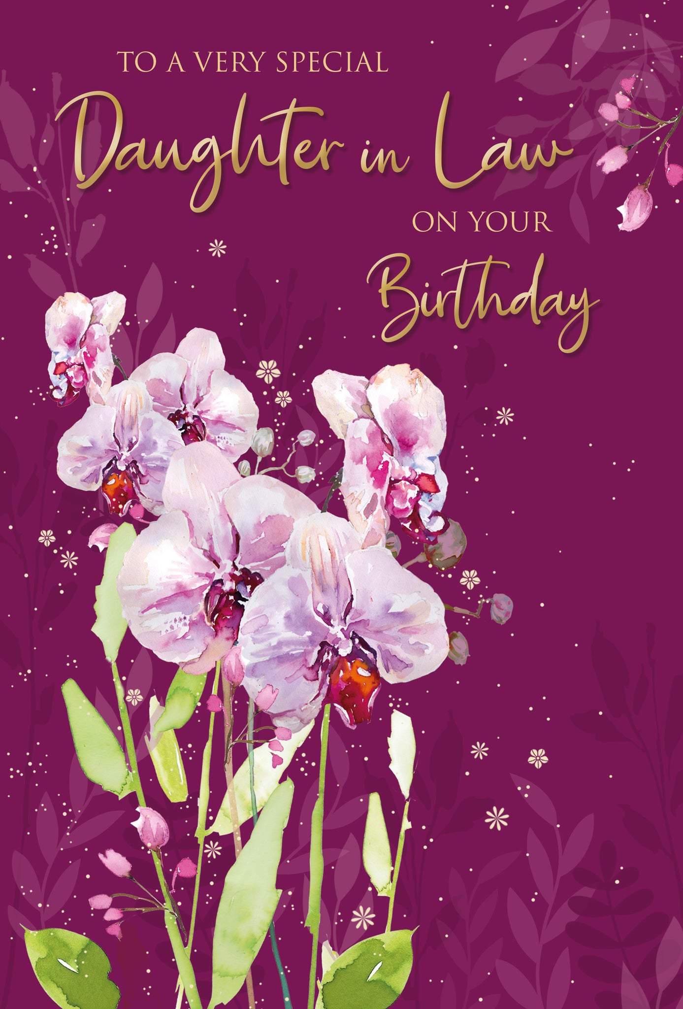 Daughter In Law Birthday Card Birthday Card Cherry Orchard Online