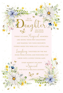 Daughter Birthday Card