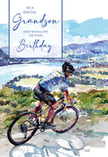 Load image into Gallery viewer, Grandson Birthday Card
