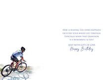 Load image into Gallery viewer, Grandson Birthday Card
