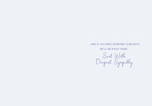 Load image into Gallery viewer, Deepest Sympathy Card
