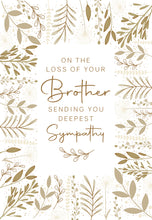 Load image into Gallery viewer, Loss of Brother Sympathy Card

